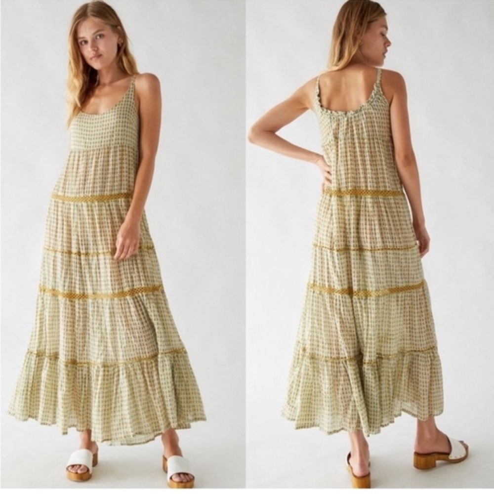 NWT Free People Midnight Dance Maxi Dress - Picture 10 of 11